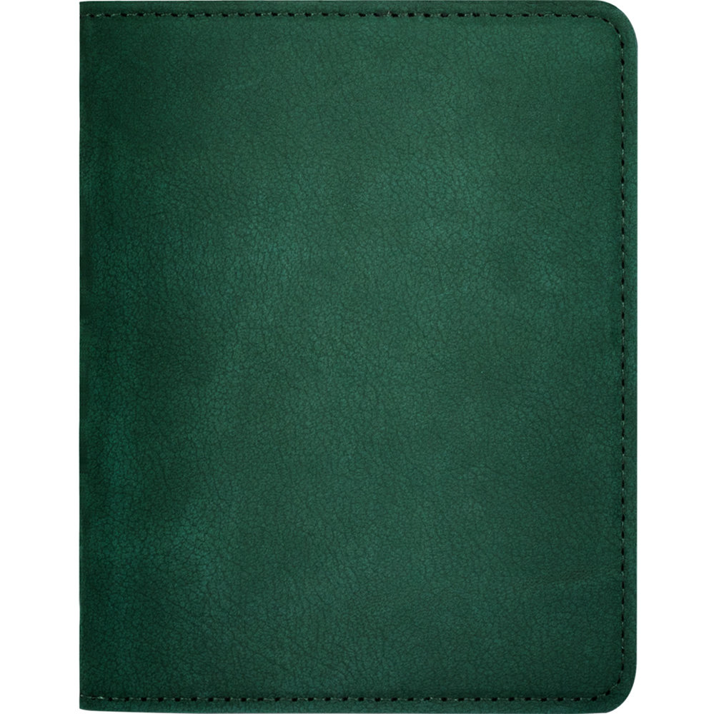 Slim Bifold Wallet -  Nubuck Dark Green
