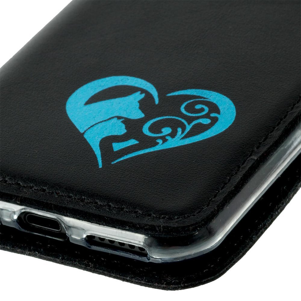 Smart magnet RFID - Costa Black - Animal Love Turquoise - Transparent TPU